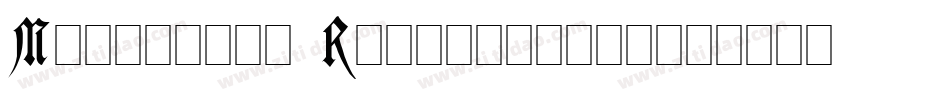 Magdelena Regular字体转换